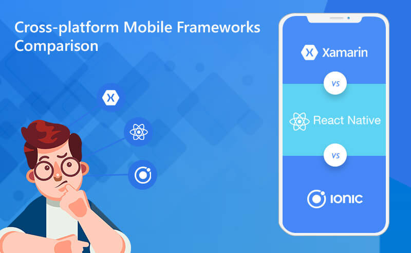 Xamarin vs React Native vs Ionic : Cross-platform Mobile Frameworks Comparison